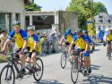 9 juillet 2023 départ 9ème étape du Tour de France à Saint-Léonard-de-Noblat